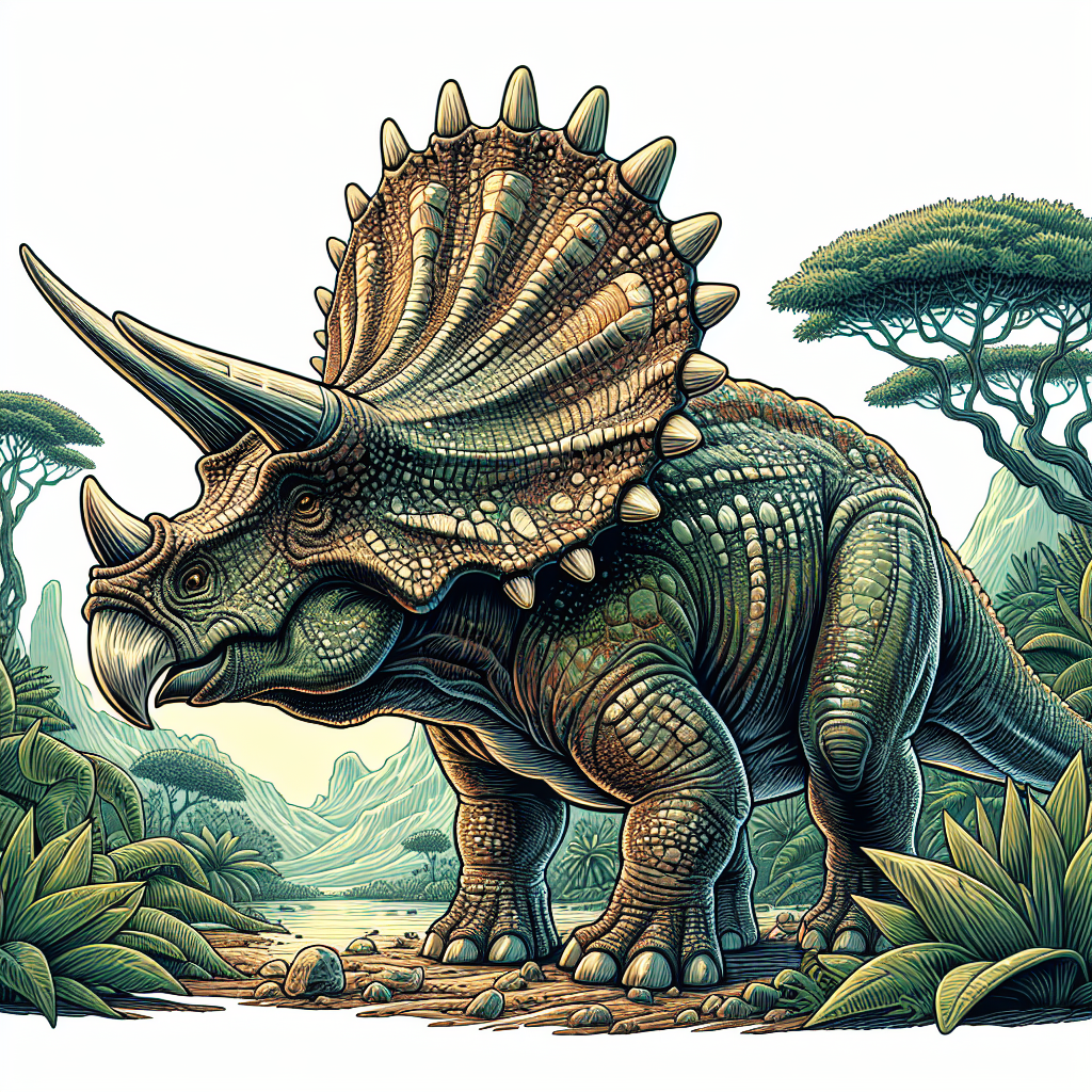 Jak wyglądał triceratops?