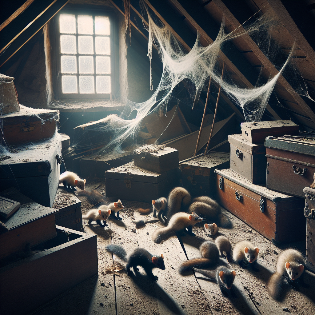 Kto hałasuje na poddaszu? Kuny, myszy i inne zwierzęta – jak je odróżnić?