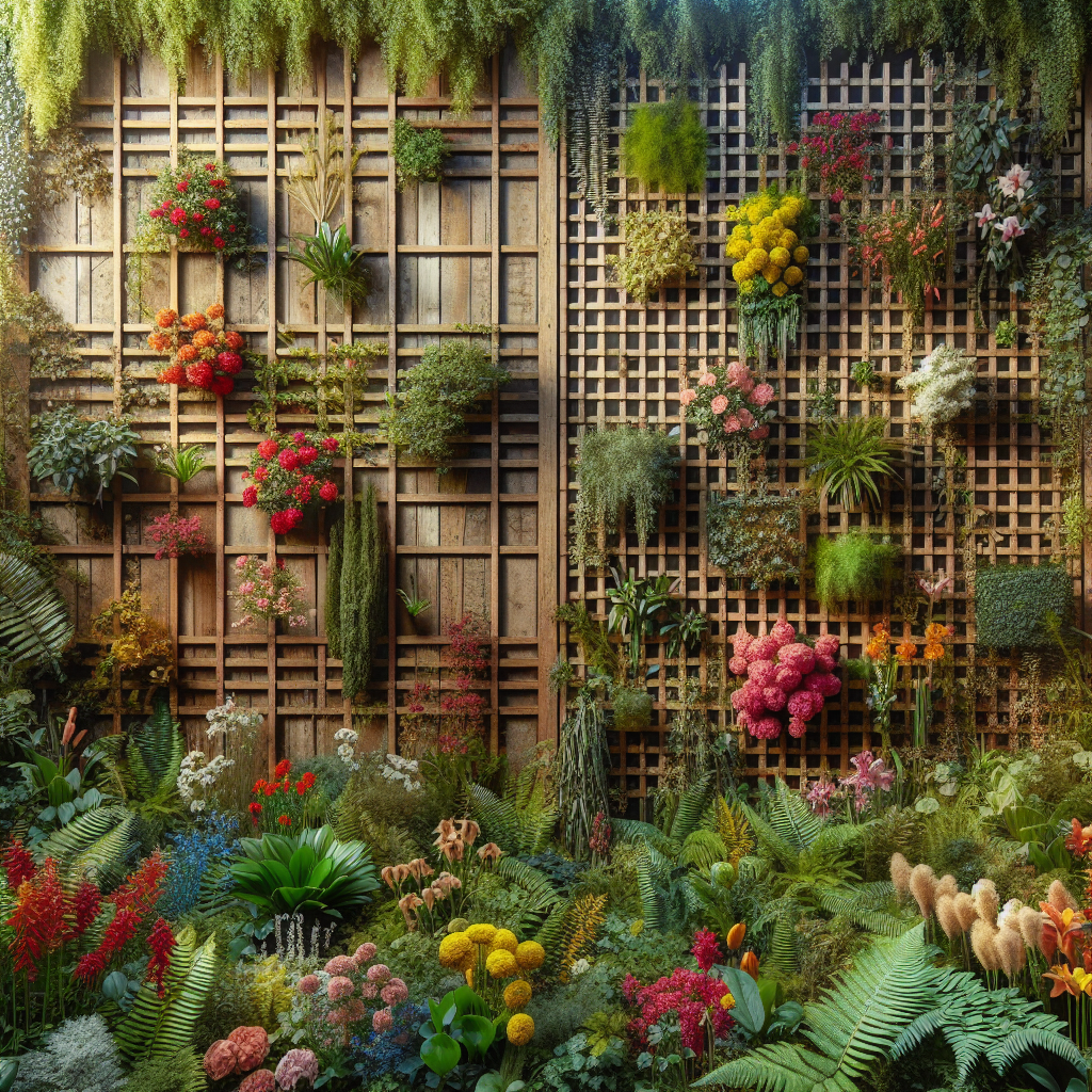 Kratka ażurowa drewniana – jak wykorzystać ją do dekoracji i podziału przestrzeni w ogrodzie?