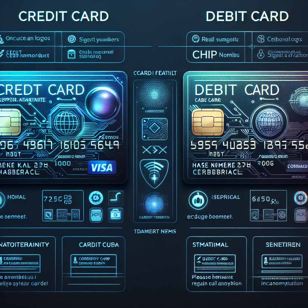 Karta kredytowa a debetowa – jak działają?