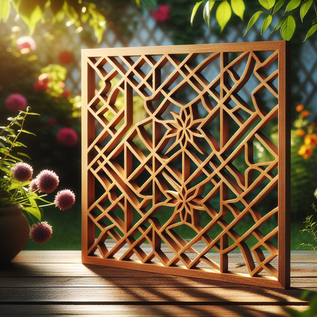 Kratka ażurowa drewniana – czy to tylko dekoracja, czy praktyczne rozwiązanie do domu i ogrodu? Sprawdź, gdzie ją wykorzystasz!