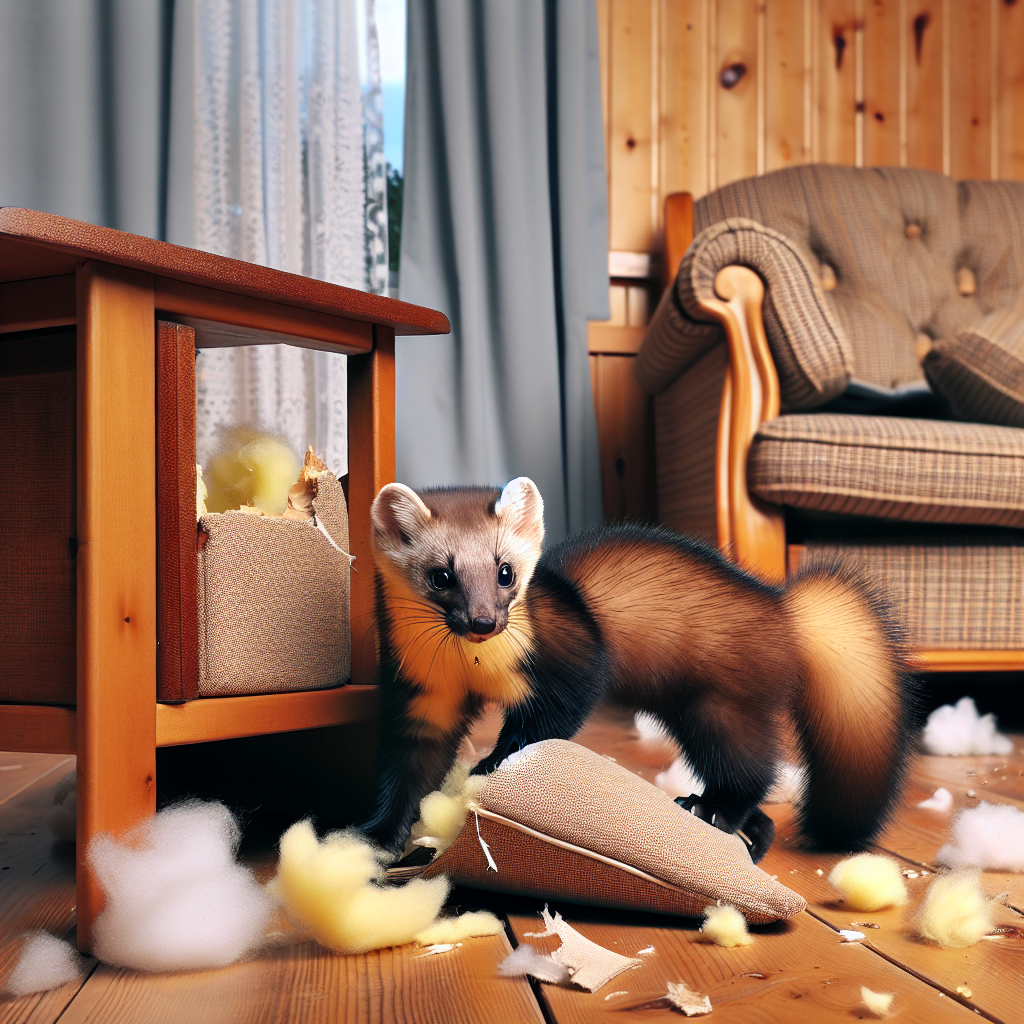 To zwierzę wygląda słodko, ale potrafi zdemolować dom. Zobacz, jak wygląda kuna i gdzie ją spotkasz!