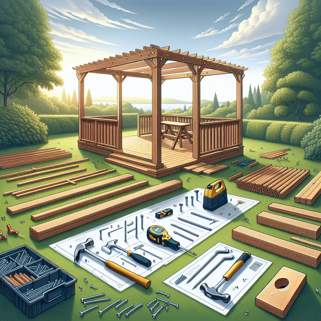 Altany drewniane do samodzielnego montażu – czy każdy sobie poradzi? Praktyczny poradnik krok po kroku!