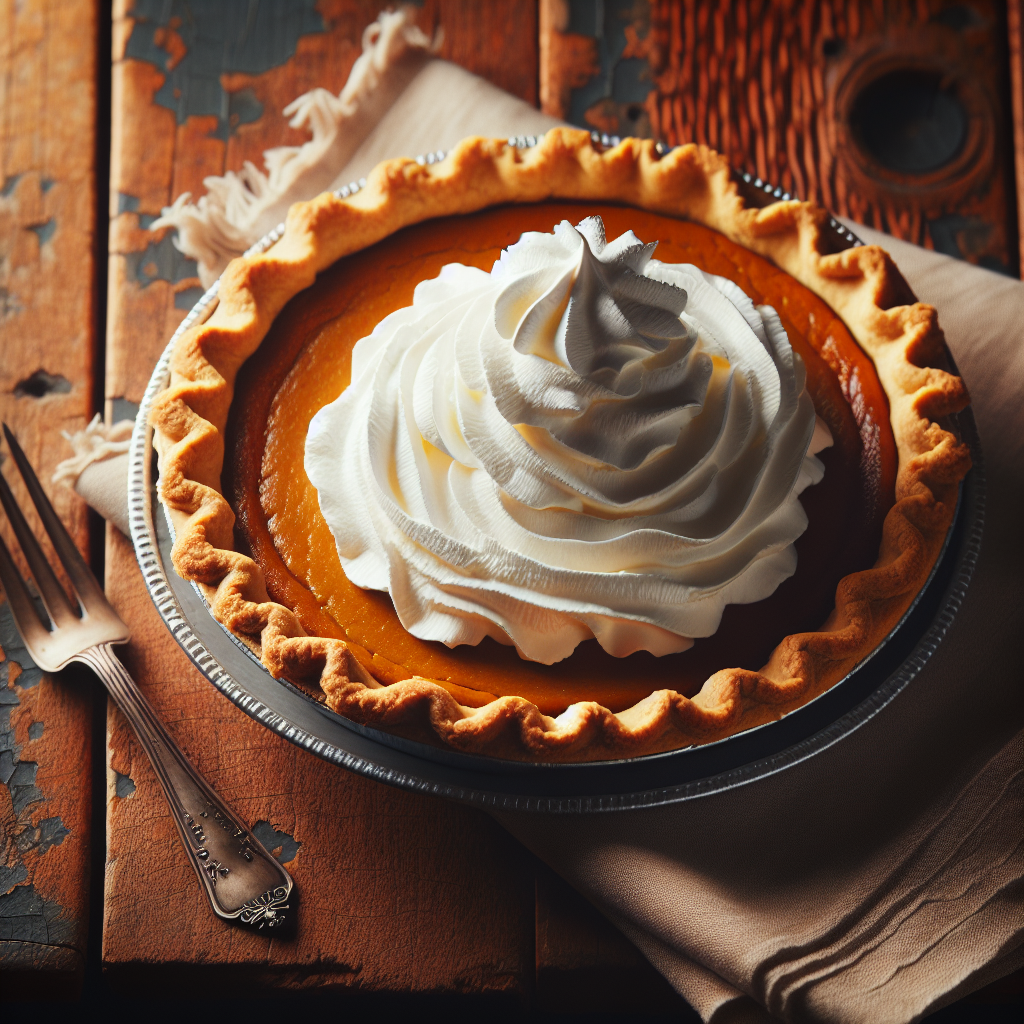 Pumpkin pie – przepis na klasyczne amerykańskie ciasto dyniowe