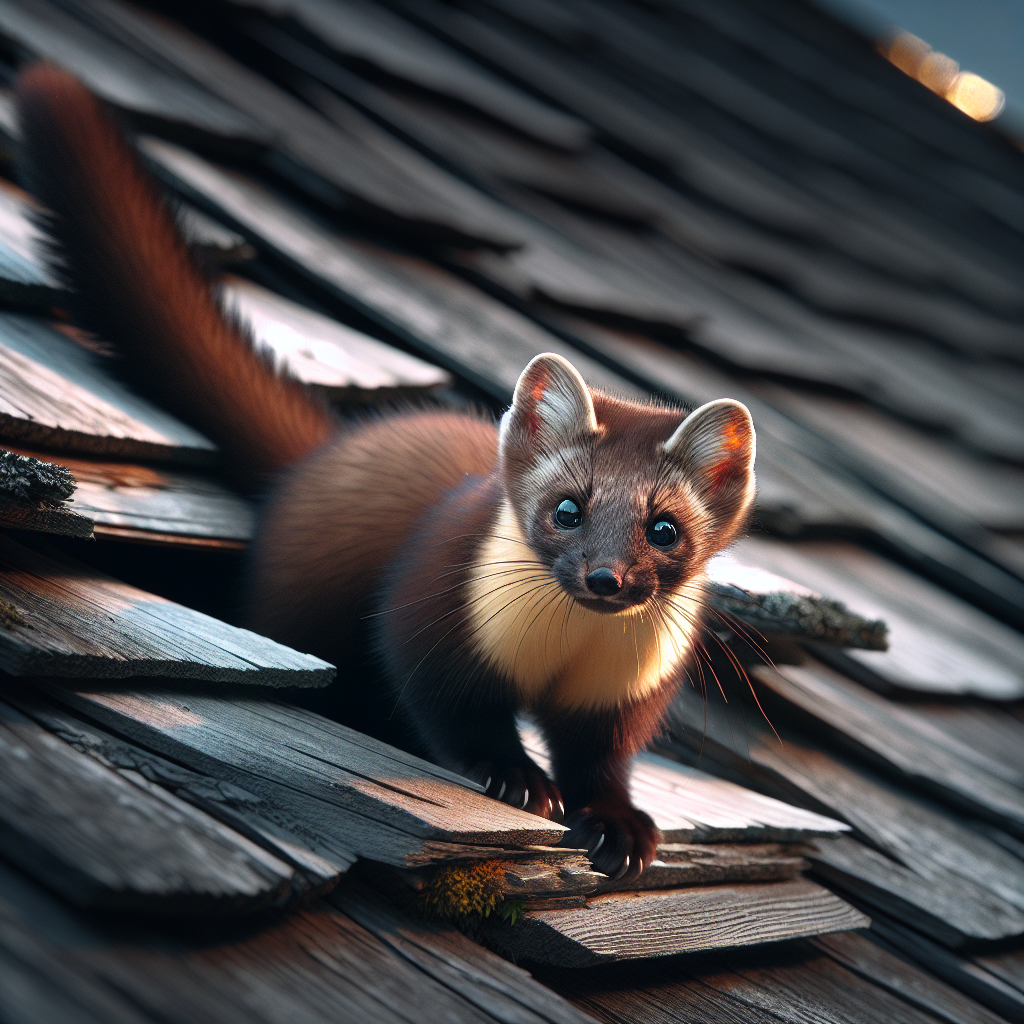 W jaki sposób kuny dostają się na nasze poddasza?